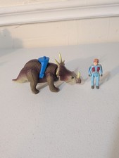 INCOMPLETE DINO RIDERS STYRACOSAURUS TYCO TOY ACTION FIGURE VINTAGE