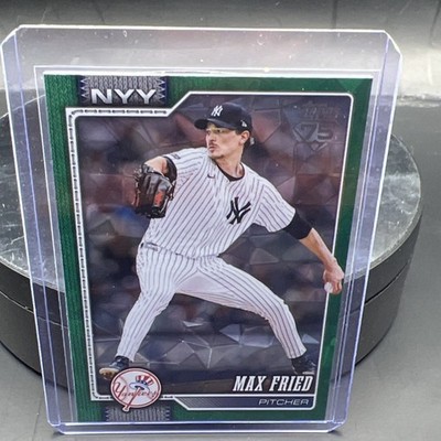 Topps 2025 Chrome Max Fried New York Yankees Green Parallel /99 #39