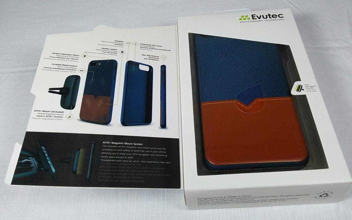 Coque Evutec Northhill Pour IPhone 8 Plus / 7 Plus / 6s Plus / 6 Plus - Cuir, Neuf Scellée