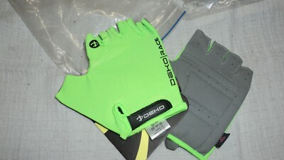 SOMMERHANDSCHUHE HALBFINGER FAHRRAD SCOOTER NEONGRÜN GRÖSSE L