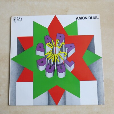 AMON DUUL Paradieswarts Duul Original German Vinyl LP Ohr OMM 56.008 1971