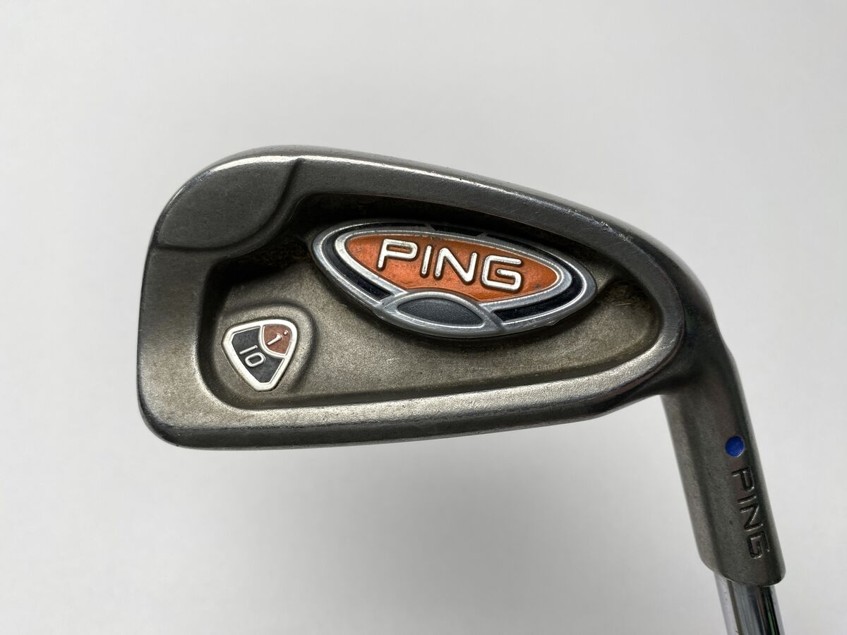 Ping i10 Blue Dot 6 Iron Ping AWT Stiff Flex Steel Shaft Ping Grip Ping i10 Blue Dot 6 Iron Ping AWT Stiff Flex Steel Shaft Ping Grip