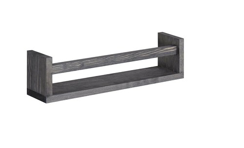 Spice Rack Floating Wooden Shelves Wall Mounting Shelf Storage Display Book Unit - Picture 15 of 27