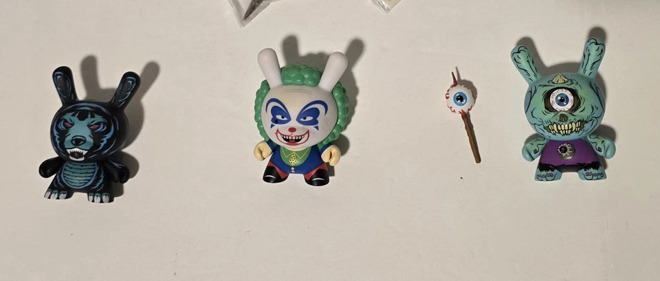 Kidrobot Dunny Lamour Supreme Super Soldier Lot Of 8 Mishka Series 3 Inch Мишка - Image 2 of 4