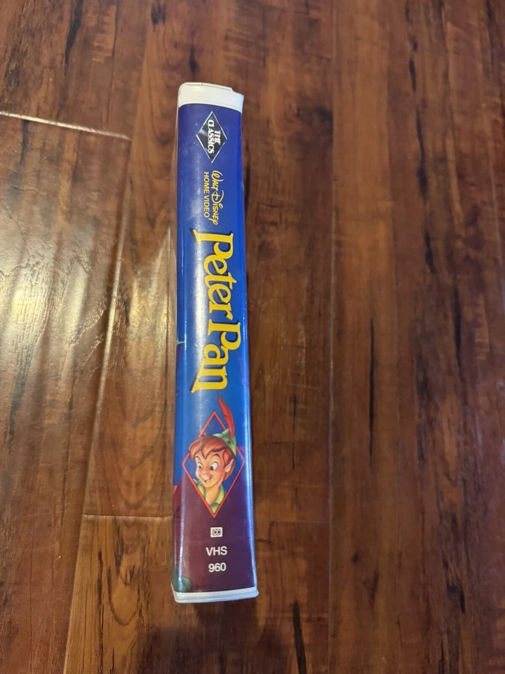Disney's Black Diamond Edition VHS Peter Pan Rare #960 Ships Fast! Foto 2 de 4