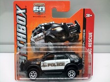 Matchbox Superfast / MB 860 - 2013 Ford  Explorer Police  - Black - Model x1