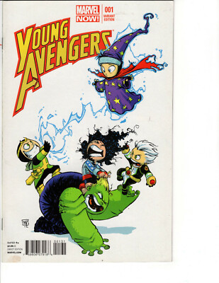 Young Avengers #1 - Skottie Young Variant Cover | eBay