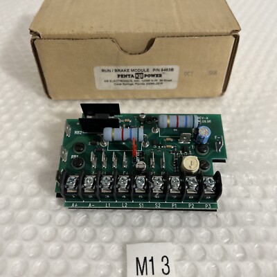 KB ELECTRONICS CONTROLLER RBM REV A A57107 09.09.98 P/N 9463B FAST SHIPPING!