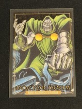 2024 Skybox Marvel Masterpieces '92 Platinum Doctor Doom Clear Cut #26