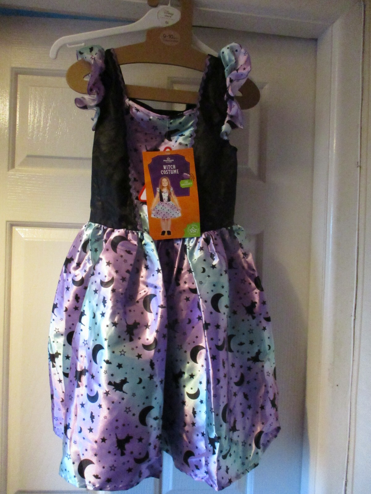 GIRLS WITCH HALLOWEEN COSTUME MORRISONS AGE 7/8 OR 9/10 BRAND NEW eBay