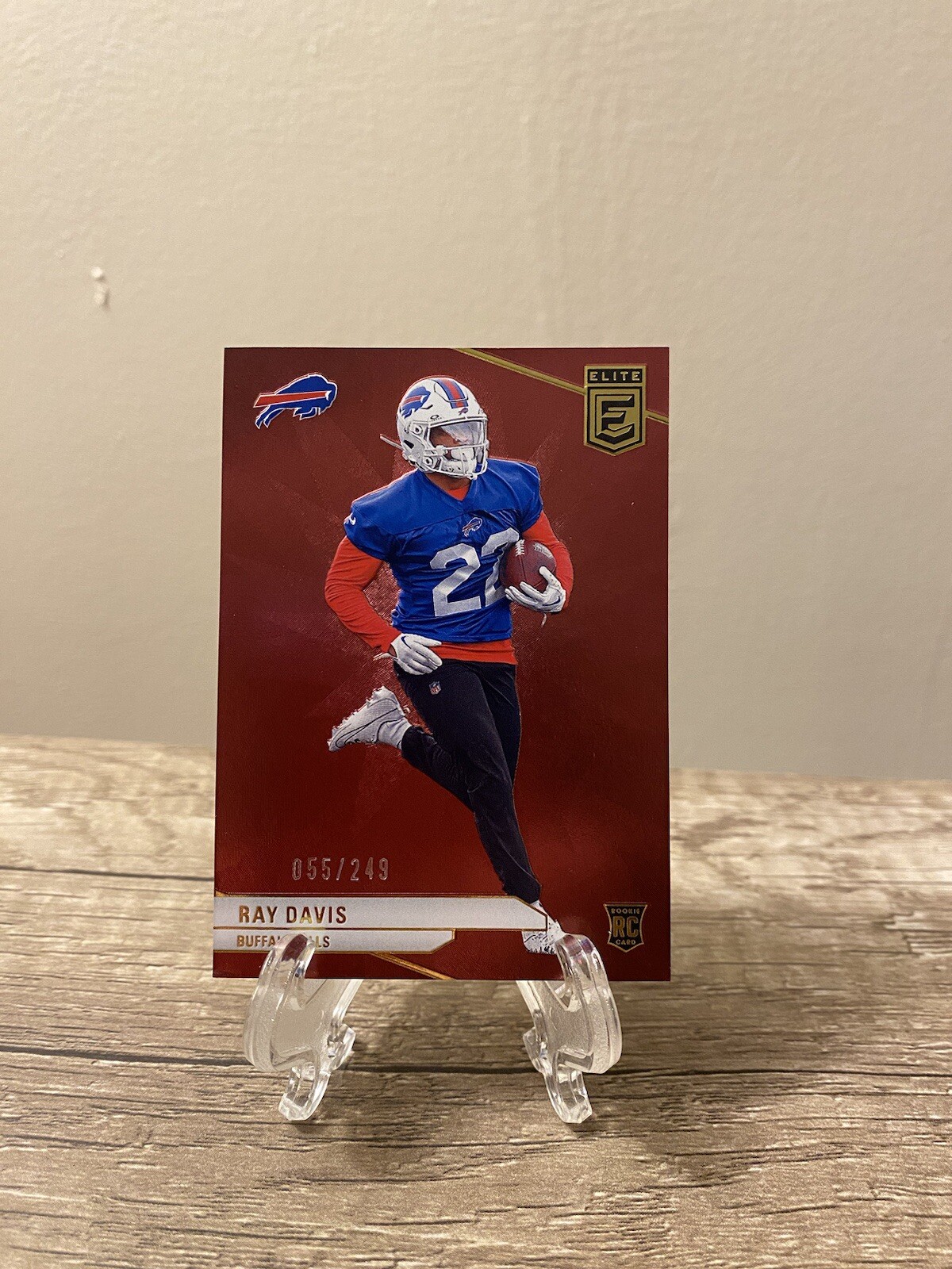 2024 Panini Donruss Elite - Maroon Parallel 55/249 Ray Davis (RC) #154🔥📈