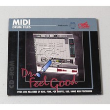 Dr. Feelgood Midi Drum Files (CD-ROM) Drum Loops 1999 Big Fish Audio TESTED