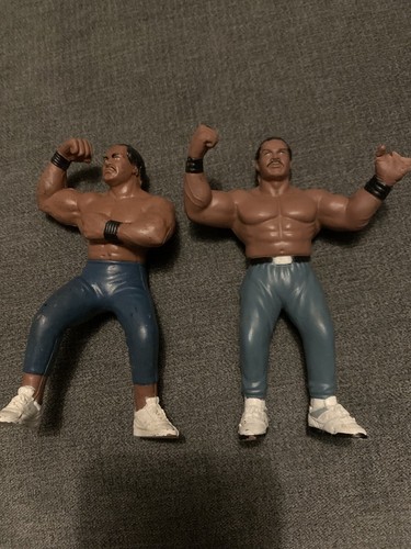 wcw galoob wrestling Doom Ron Simmons & Butch ...