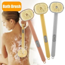 14.2" Long Handle Bath Brush Back Scrubber Body Shower Washer Skin Exfoliating