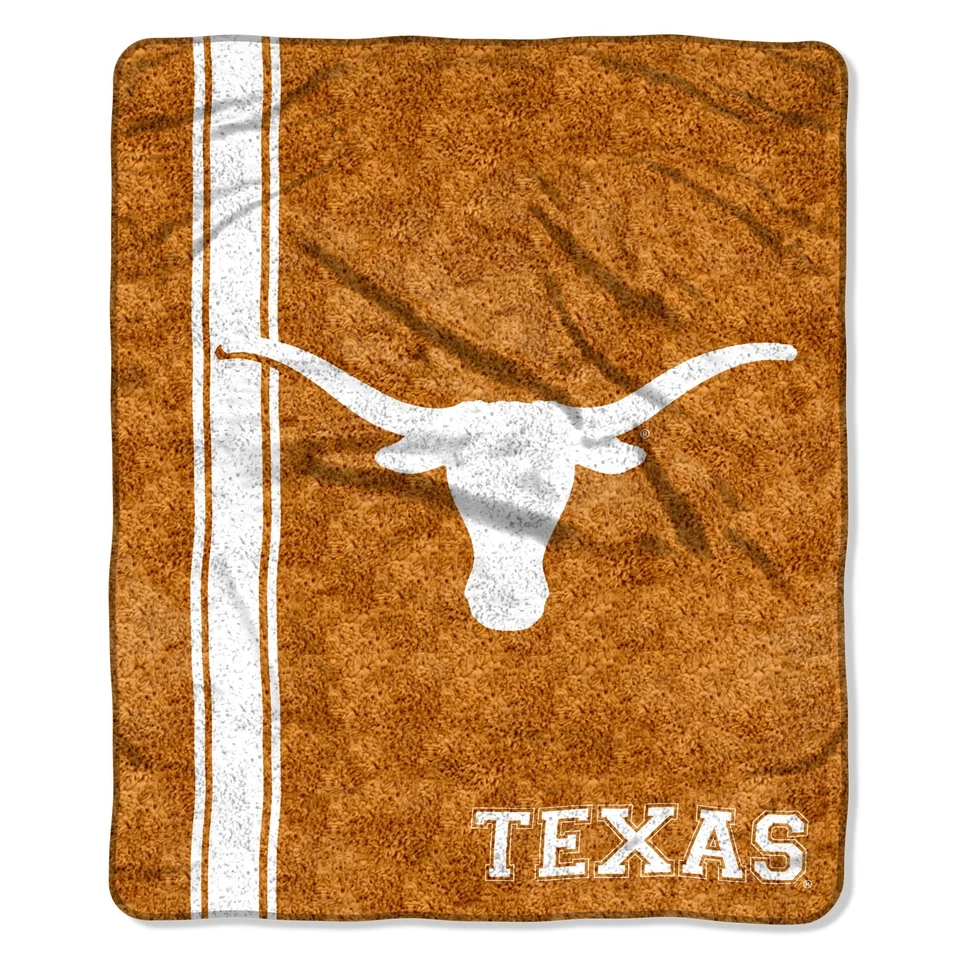 Manta Sherpa Northwest NCAA Texas Longhorns 'Jersey', 50' x 60' Foto 2 de 2