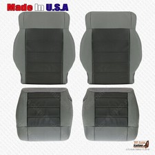 2007 - 2010 Fits Jeep Wrangler Unlimited Sport Driver Passenger Cloth Cover Gray