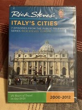 Rick Steves' Italy's Cities 7 Episodes from Europe New Sealed DVD 2000-2012