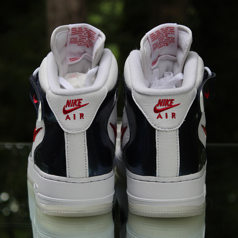 Nike Air Force 1 Mid Independence Day Men's Size 11 White Nike Air Force 1 Mid Independence Day Men's Size 11 White