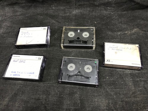 Lot de cinq mini DV cassettes , Films de famille non vérifié Film de baptême - Photo 2/7