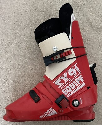 Rear Entry Ski Boot Salomon Ski Salomon Sx91 Equipe Vintage
