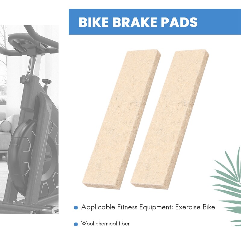 Exercise Bike Brake Pads Wool Felt Resistance Drag Pad for Bike Brake