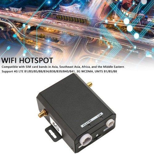 US Plug Industrial 4G LTE WiFi Router With SIM Card Slot 2 External Antennas Set - Picture 11 of 24