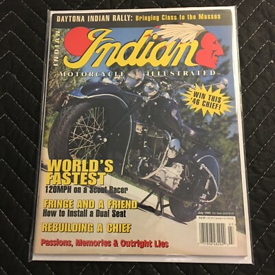 Indian Motorcycle Illustrated Magazine July 1995 vol 3 issue 4 | eBay