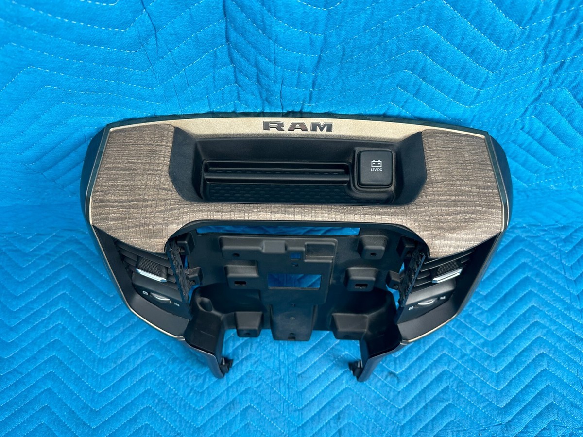 RAM 1500 2500 3500 Instrument Panel Center Bezel w/Wood Trim 2019
