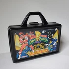 Vintage 1993 Mighty Morphin Power Rangers Crayon Pencil Storage Box Case School