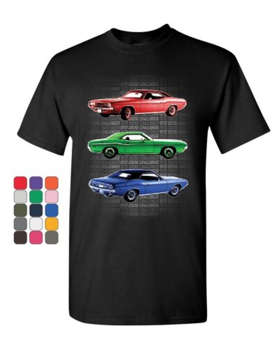 1970 Dodge Challenger T-Shirt 1st Gen T/A Classic Muscle Car Mens Tee