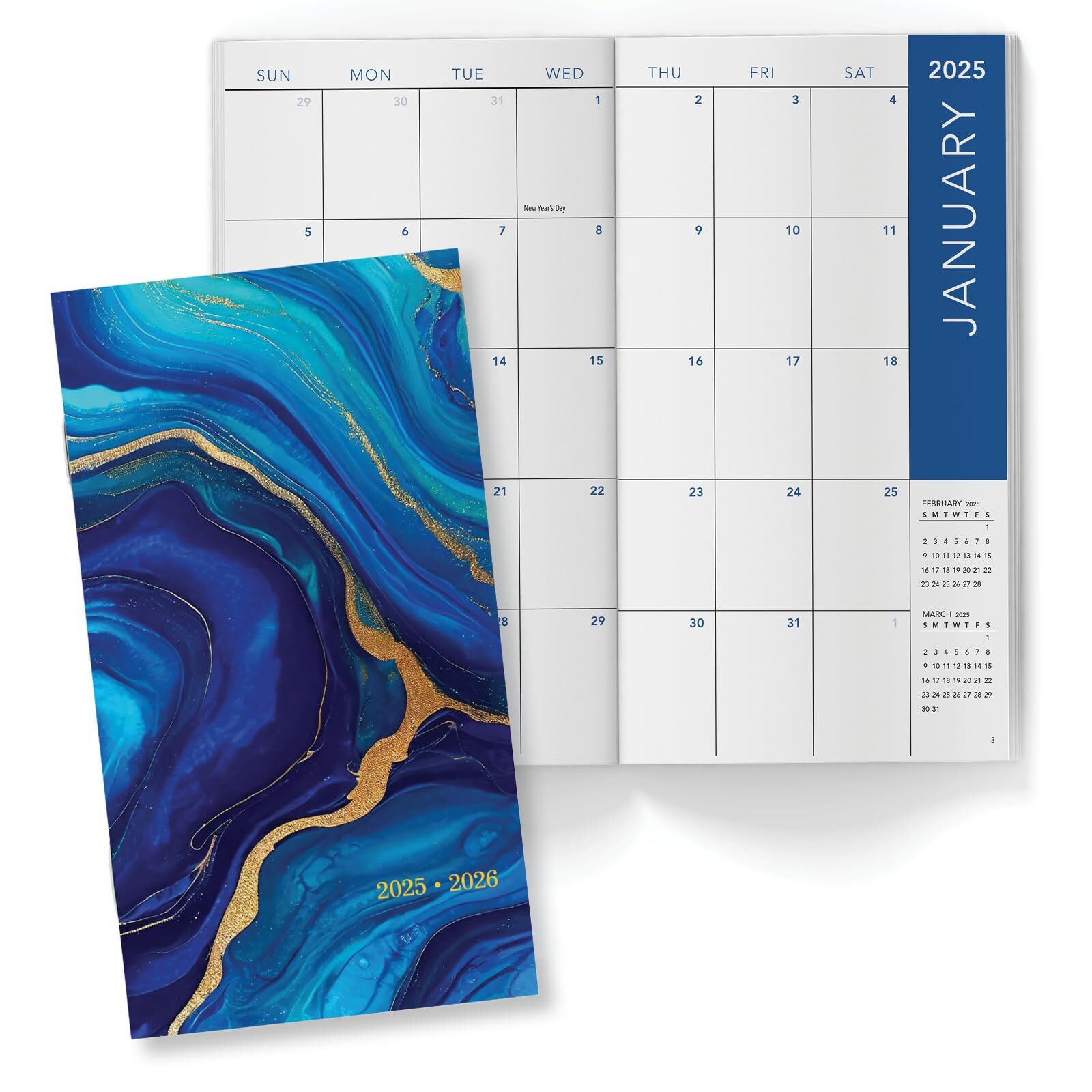 2-Year Monthly Pocket Planner/Pocket Calendar 3.5