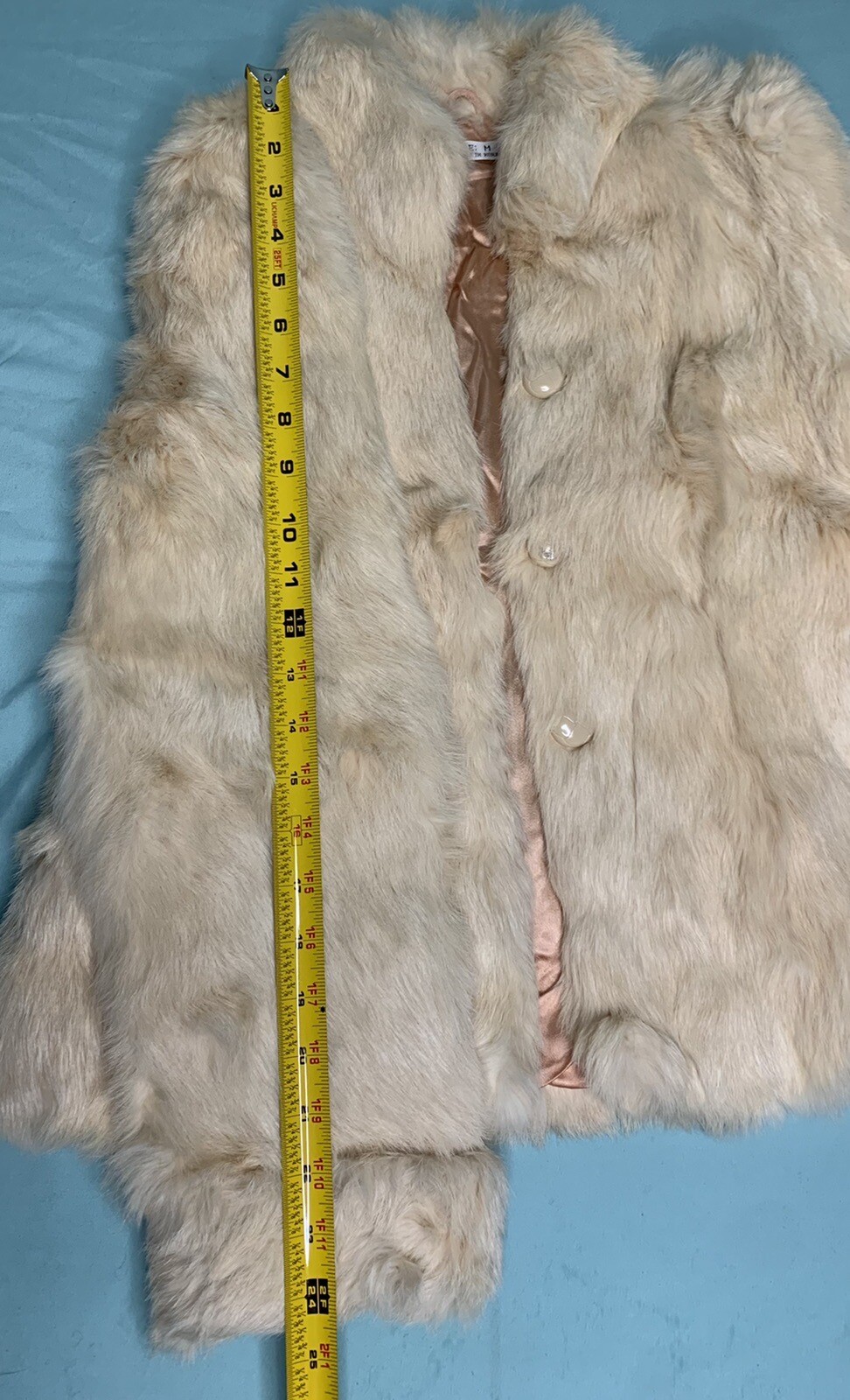 Fur Coat Rabbit Small Jacket Open Button Clothing Fashion Designer Winter Womens