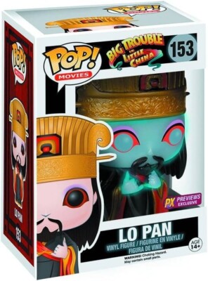 Pop! Movies: Big Trouble in Little China Ghost Lo Pan Glow in the Dark  849803057886| eBay