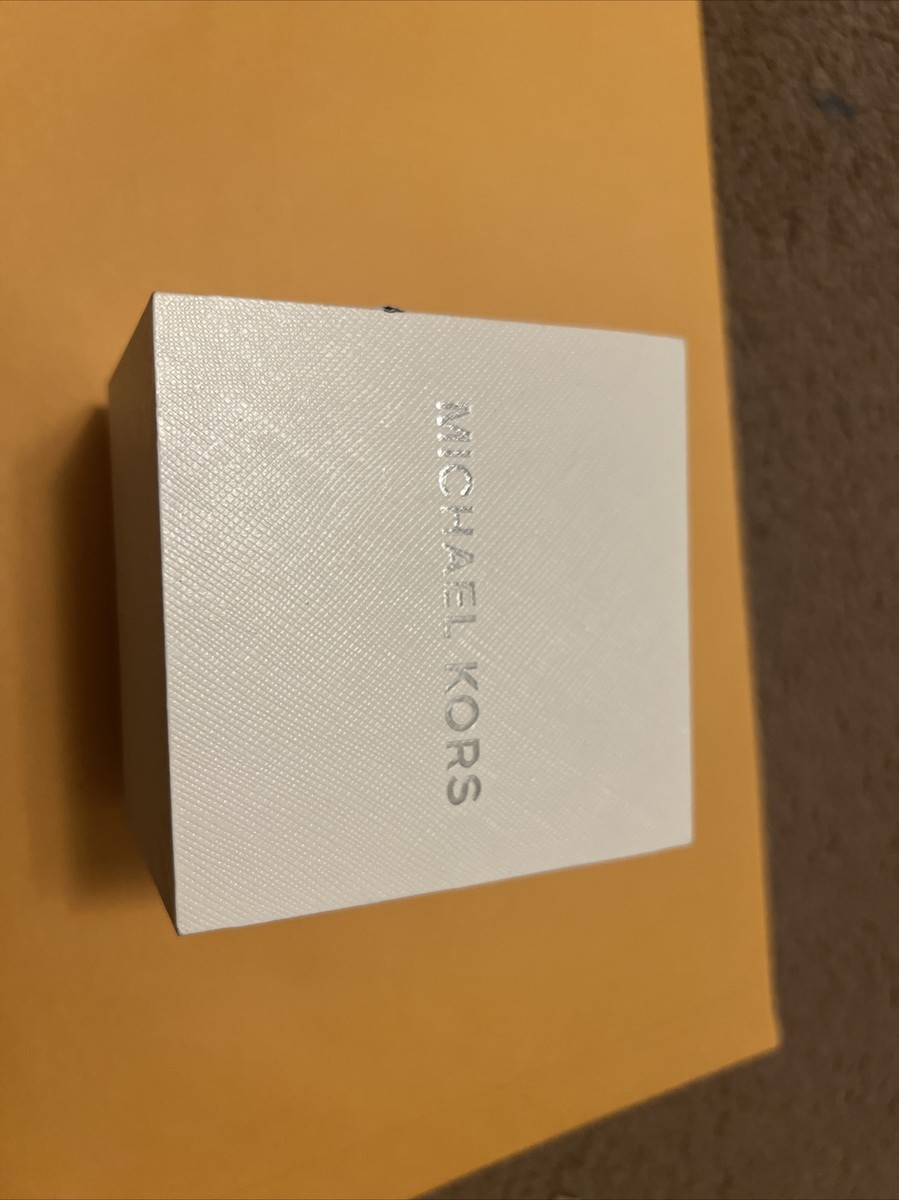 Michael Kors Original watch box with Manual booklet and matching