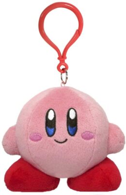 SAN-EI 1708 Kirby Standard Plush Dangler Clip-On 4'' BRAND NEW WITH TAGS
