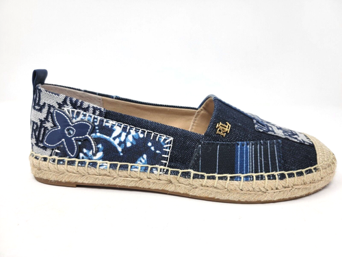 Lauren Ralph Lauren Cameryn Patch Espadrille Flats Size 7 - Picture 2 of 10