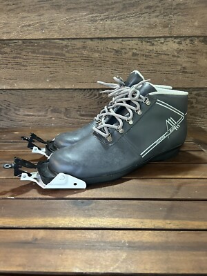 Vintage Erik Sports Mens Touring Ski Boots, EUC Size 48, Made In Italy