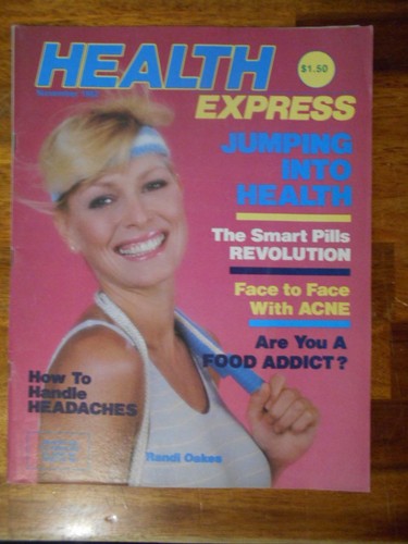 HEALTH EXPRESS bodybuilding female muscle magazine Chips RANDI OAKES 11-82
