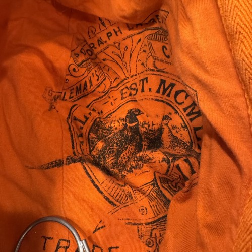 Polo Ralph Lauren Unisex Kids Zip Up Hoodie Orange S 8-10 - Picture 7 of 9