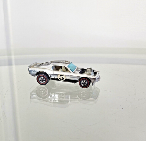Hot Wheels Redline 1969 Boss Hoss Silver Auto Giocattolo Cromata - Foto 6