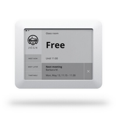 JOAN 6 - Meeting Room Booking and Management Display Device - Gray