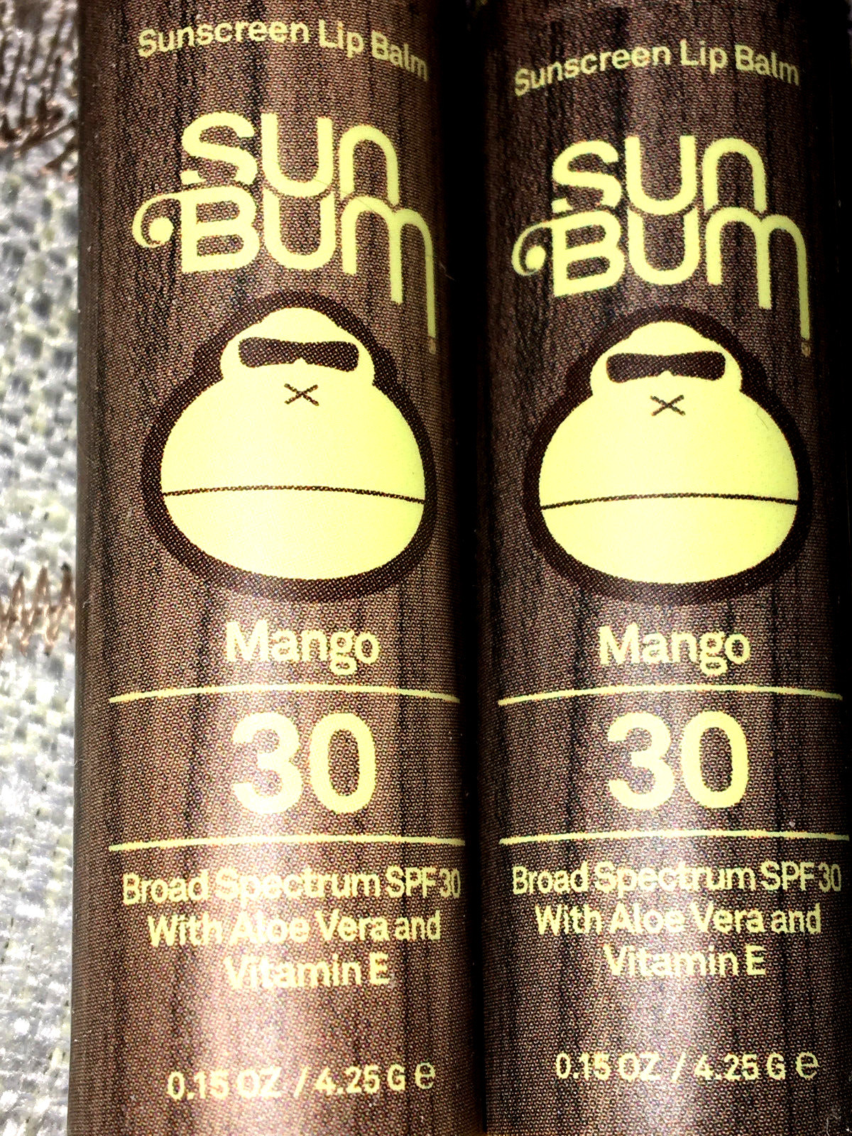 SUN BUM Set of 2 MANGO LIP BALM Sun Protection SPF 30 Sunscreen CHAPSTICK New 871760003606 eBay