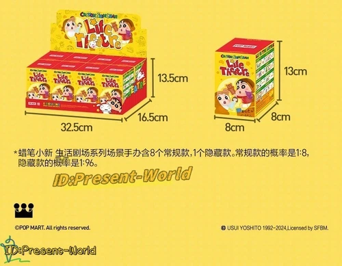 Authentic Crayon Shinchan Life Theatre Series Confirmed Blind Box Figures Gift! - Bild 22 von 33