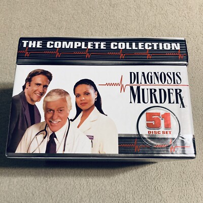 Diagnosis: Murder The Complete Collection 51-Disc DVD Box Set Season 1-8 Movies