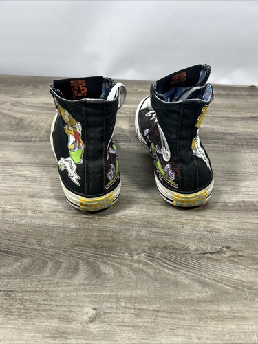 2014 The SIMPSONS All Star CONVERSE Bart Skateboard 25th ANNIV Men’s 5 Women 7 - Picture 6 of 9