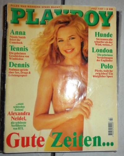 Playboy 7 Juli 1997 ALEXANDRA NELDEL Julie Naumann Kult