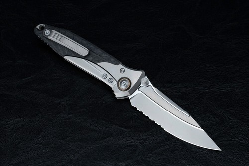Microtech Knives Socom Bravo Mini S/E Frame Lock Knife - 260M-8CFTI - Picture 2 of 2