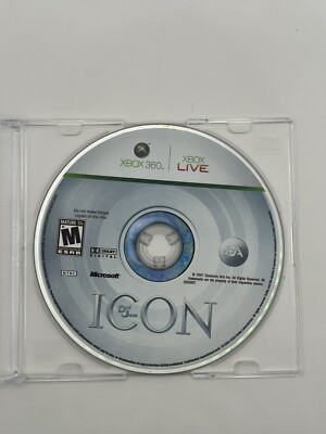 Def Jam Icon (Microsoft Xbox 360, 2007) Disc Only Tested