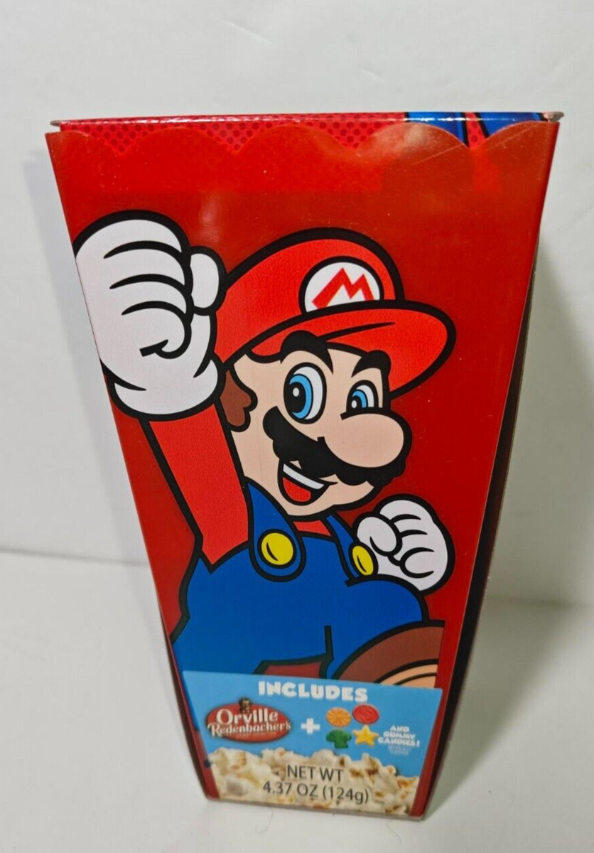 Super Mario Game Night Candy & Orville Redenbacher's Popcorn Set
