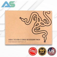 Genuine Razer USB-C to USB-C Cable Accessory Pack for Razer Raptor 27" Monitor  